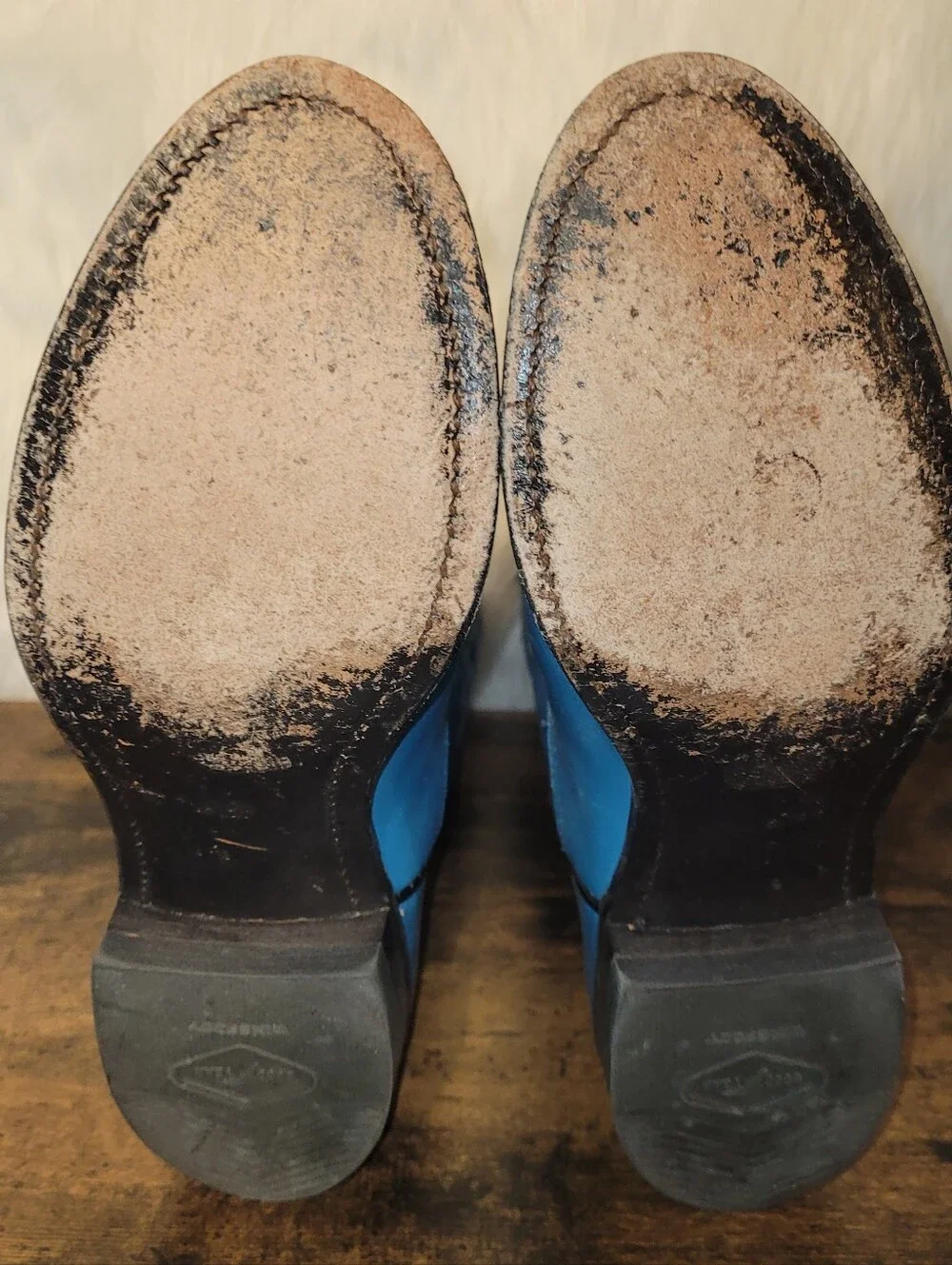 Vintage Teal Nocona Western Boots Rare Find ♥️